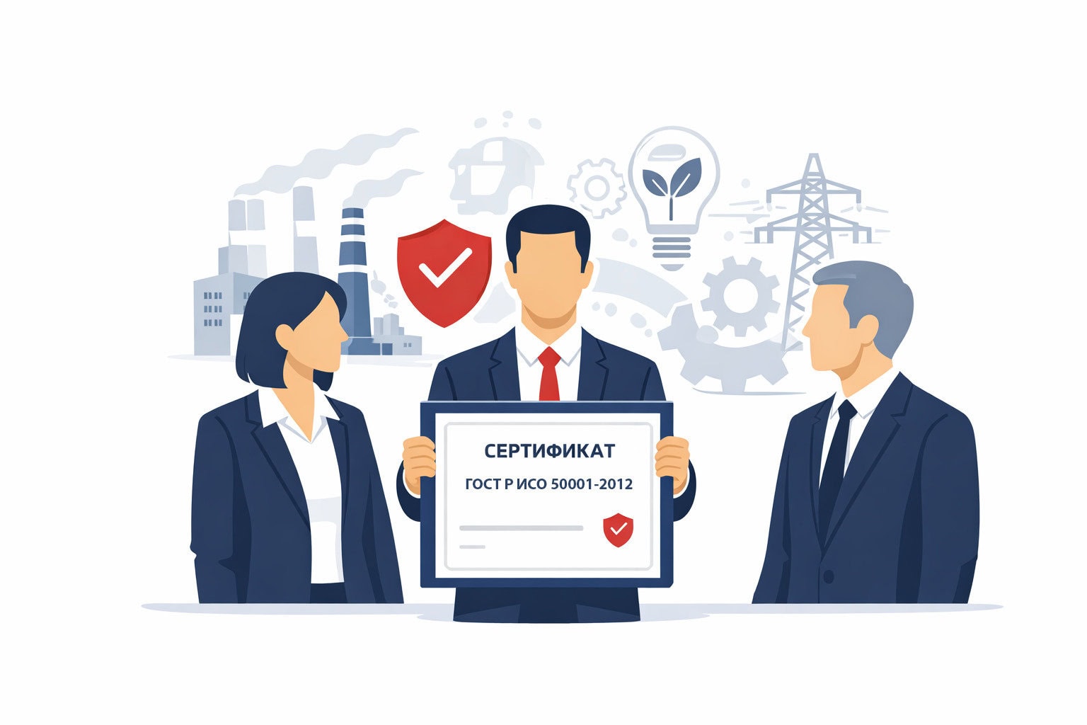 Оформление сертификата ГОСТ Р ИСО 50001-2012 в Горячем Ключе и по всему муниципальному образованию города Горячий Ключ Краснодарского края