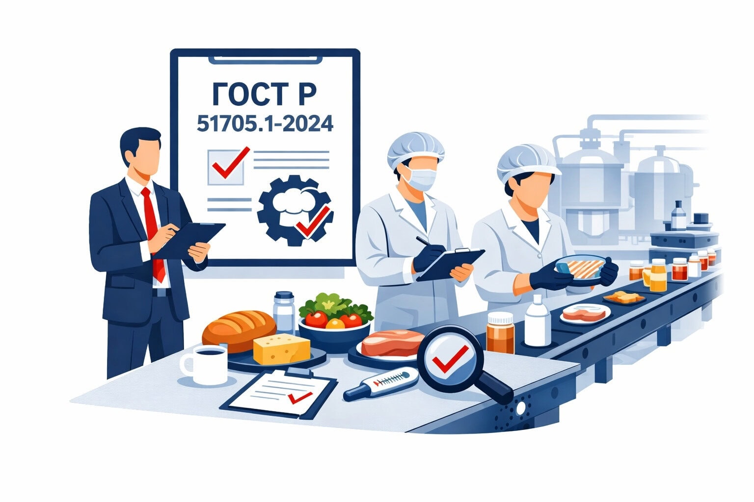 Оформление ГОСТ Р 51705.1 2024 ХАССП в Горячем Ключе